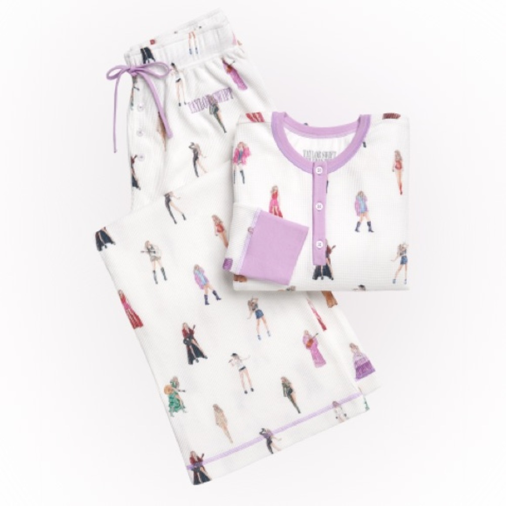 Taylor Swift | The Eras Tour Waffle Knit Pajama Set